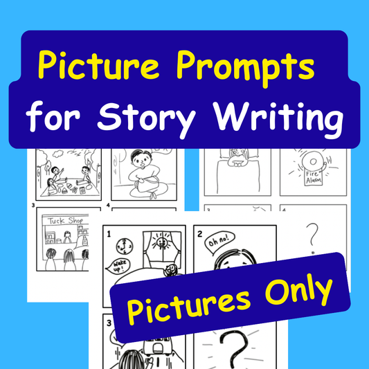 看圖作文(3套圖片） Picture Prompts for Writing (3 Sets - Pictures Only)